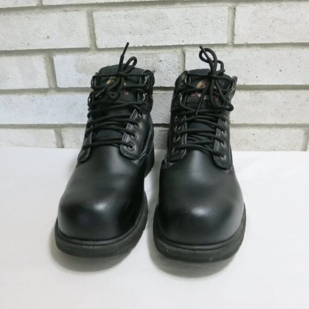 Brahma Boots Leather Steel Toe Safety Boot Industrial Footwear Boots Shoe 13 W